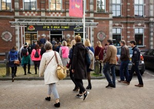 - bezoekers natuurmuseum