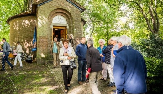 Leeuwarden, Pier Pander Museum - Tempel tijdens Uit Festival