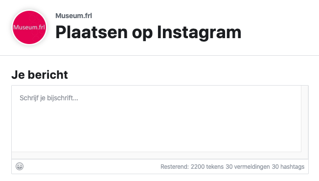 speelgoed Bestuiver Uittrekken Facebook-berichten op Instagram plaatsen, en omgekeerd – Kan dat? -  Museumfederatie Fryslân